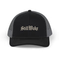 StillWake Snapback Trucker Cap – Retro Gothic Logo Mesh Hat