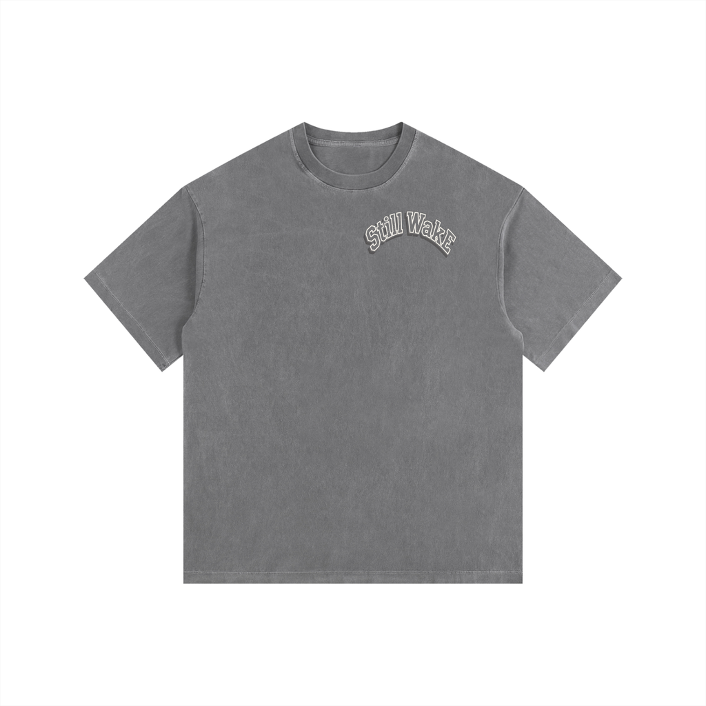 Vintage Washed Oversized Cotton T-Shirt