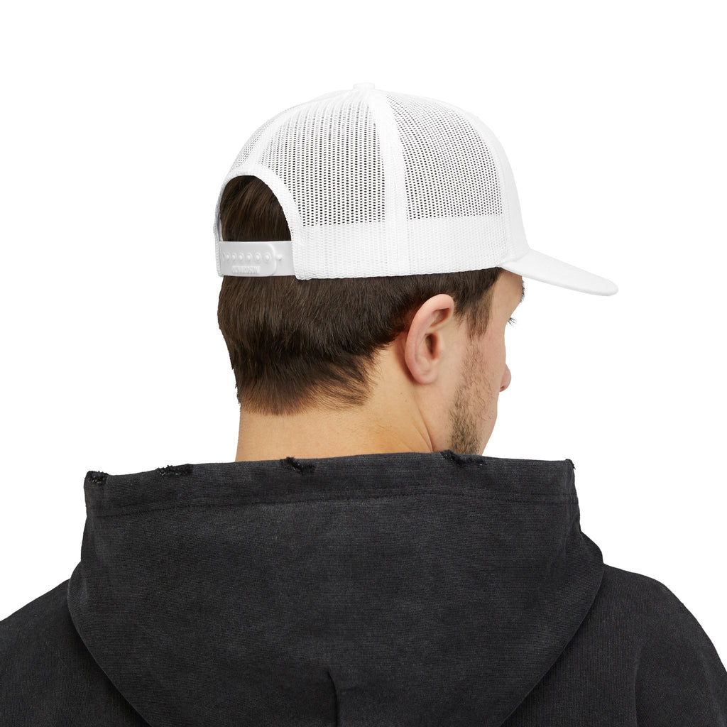 Captain Skull Snapback Trucker Cap — 'Still Wake' Nautical Skull Logo Hat