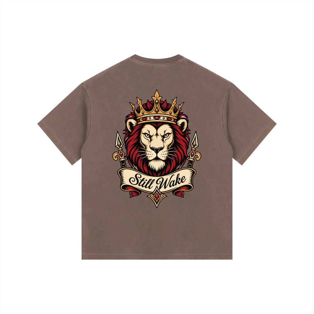 Vintage Washed Oversized Cotton T-Shirt
